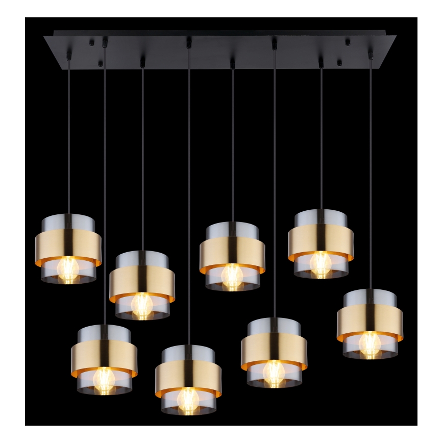 Globo - Подвесная люстра 8xE27/60W/230V