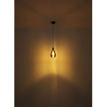 Globo - Підвісна люстра 1xE27/40W/230V латунь