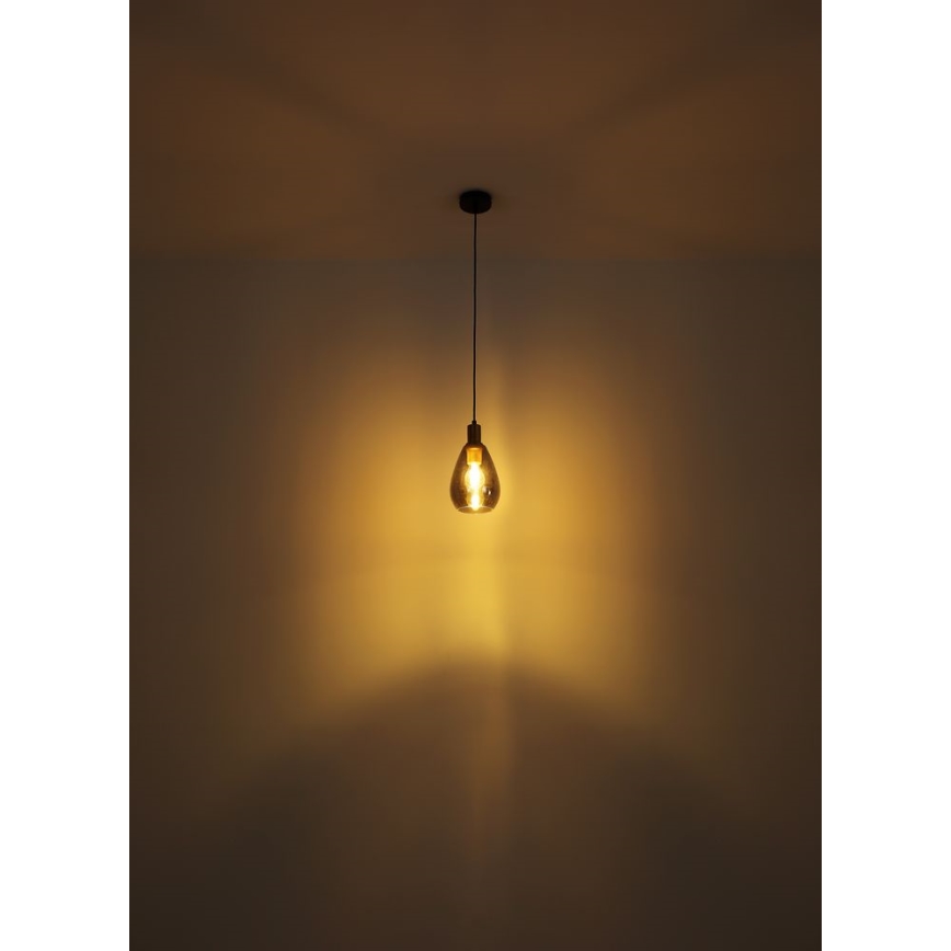 Globo - Підвісна люстра 1xE27/40W/230V латунь