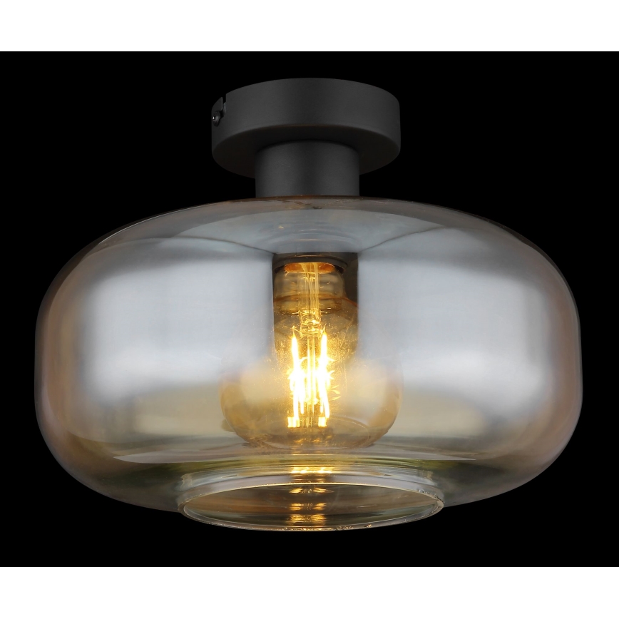 Globo - Припотолочная люстра 1xE27/40W/230V диаметр 28 см прозрачный