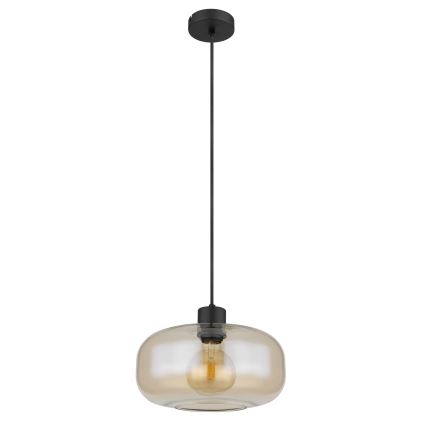 Globo - Подвесная люстра 1xE27/40W/230V диаметр 28 см прозрачный
