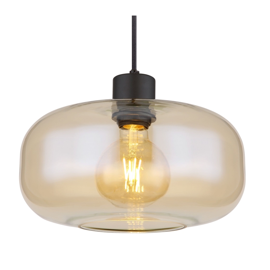 Globo - Подвесная люстра 1xE27/40W/230V диаметр 28 см прозрачный