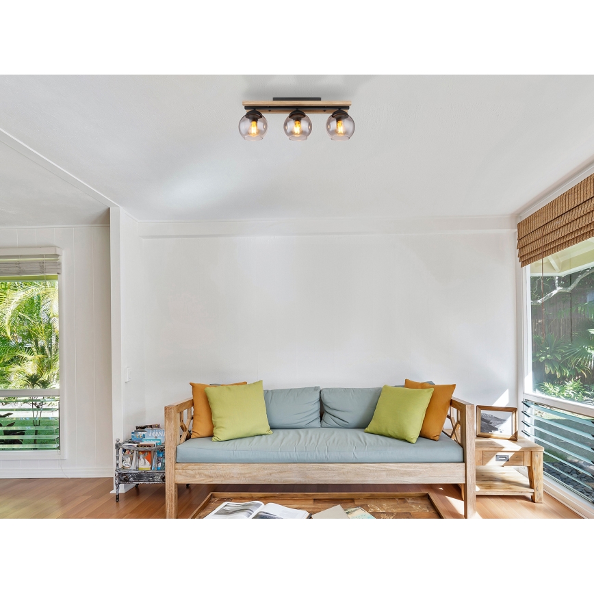 Globo - Припотолочная люстра 3xE27/25W/230V