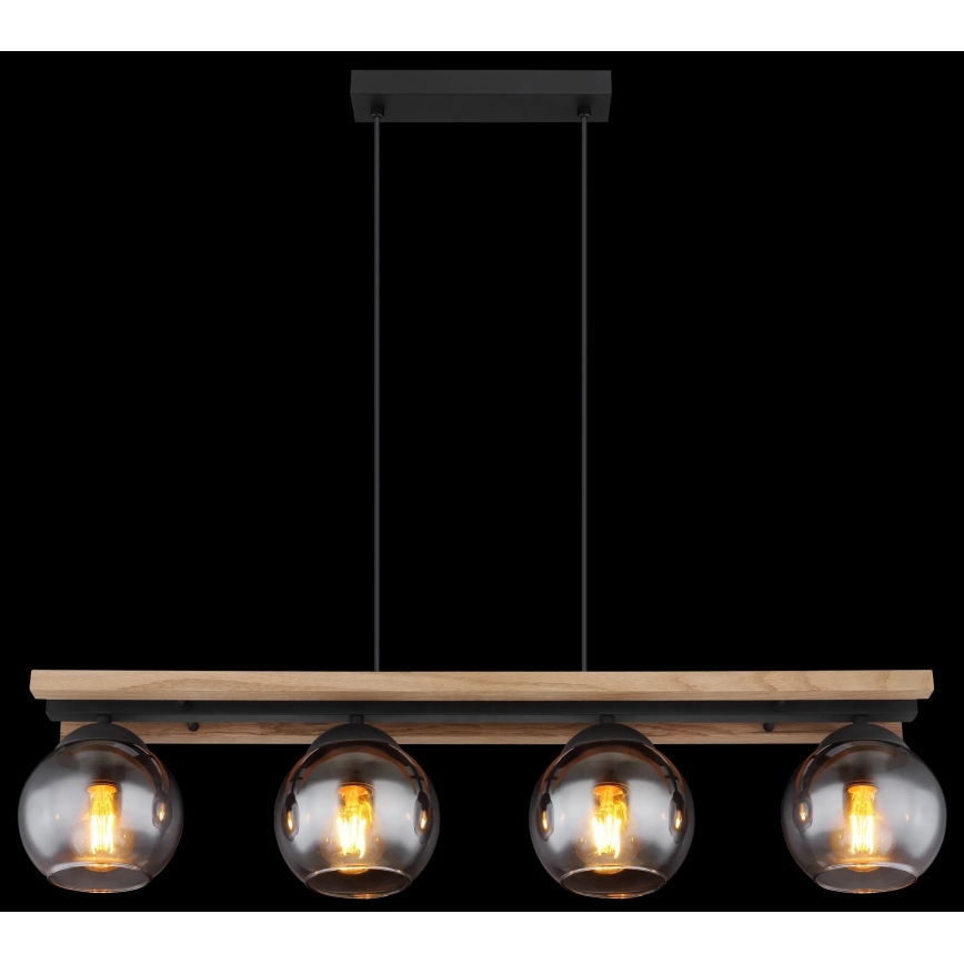 Globo - Підвісна люстра 4xE27/25W/230V