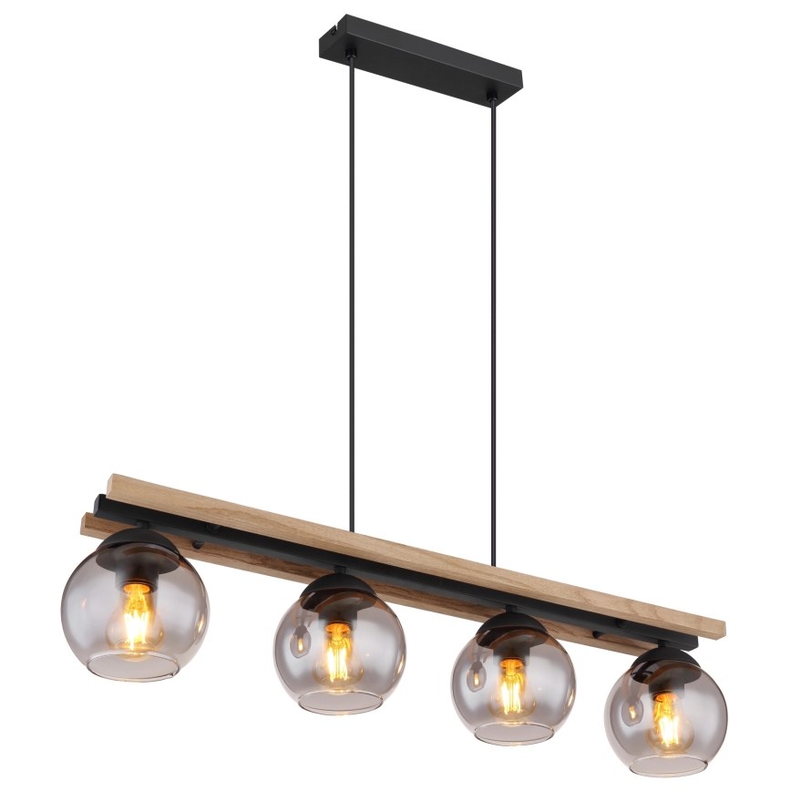 Globo - Підвісна люстра 4xE27/25W/230V