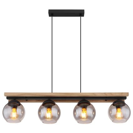 Globo - Підвісна люстра 4xE27/25W/230V