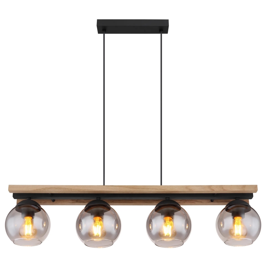 Globo - Підвісна люстра 4xE27/25W/230V