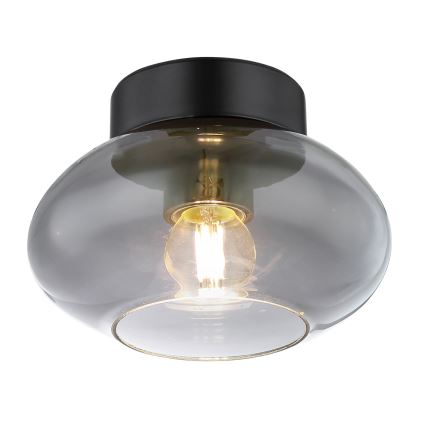 Globo - Потолочный светильник 1xE27ILLU/40W/230V черный