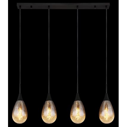 Globo - Подвесная люстра 4xE14/9W/230V