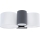 Globo 15586-4D - Потолочный светильник MAKKI 4xE27/15W/230V белый/серый/чёрный