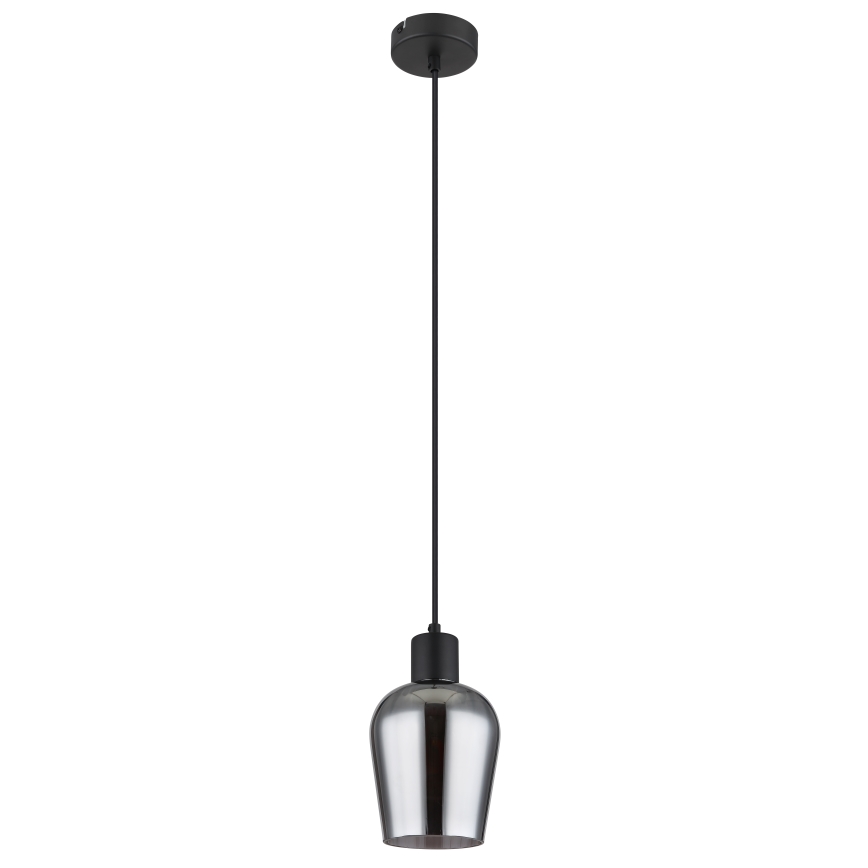 Globo - Підвісна люстра 1xE27/40W/230V діаметр 13,5 см чорний