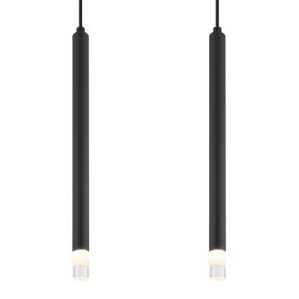 Globo - Підвісна люстра 4xG9/4W/230V чорний