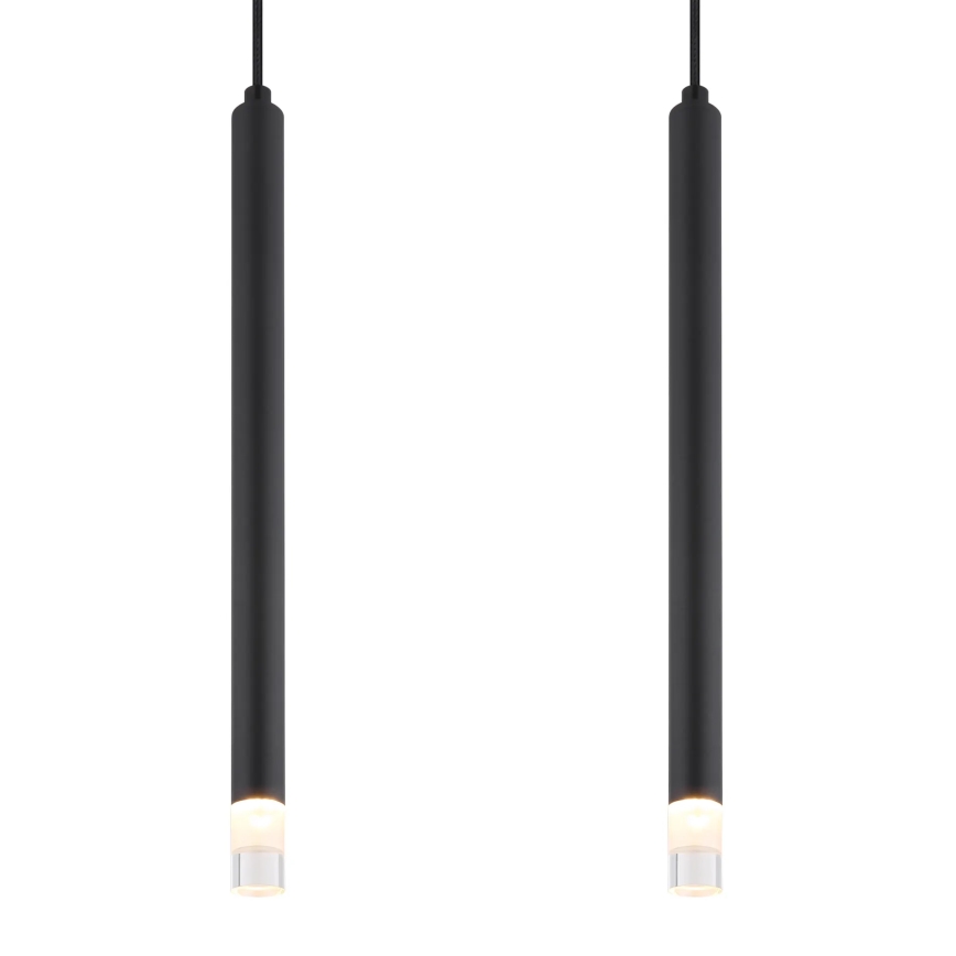 Globo - Підвісна люстра 4xG9/4W/230V чорний