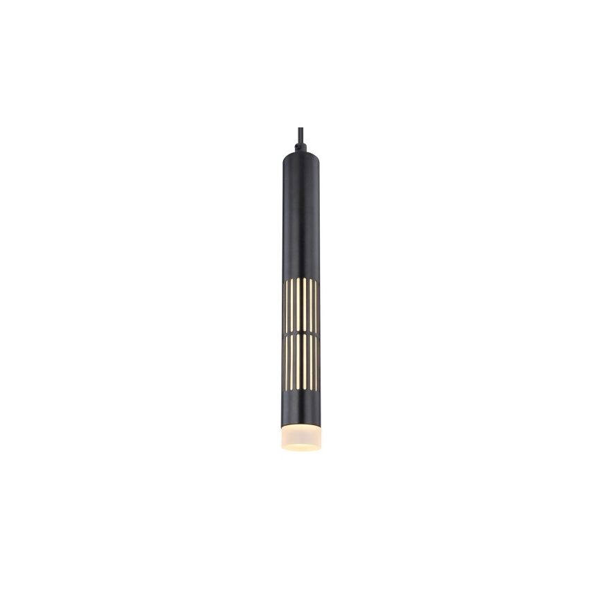 Globo 15630H - подвесная люстра PENNY на тросе, LED/12W/230V 3000K, чёрная