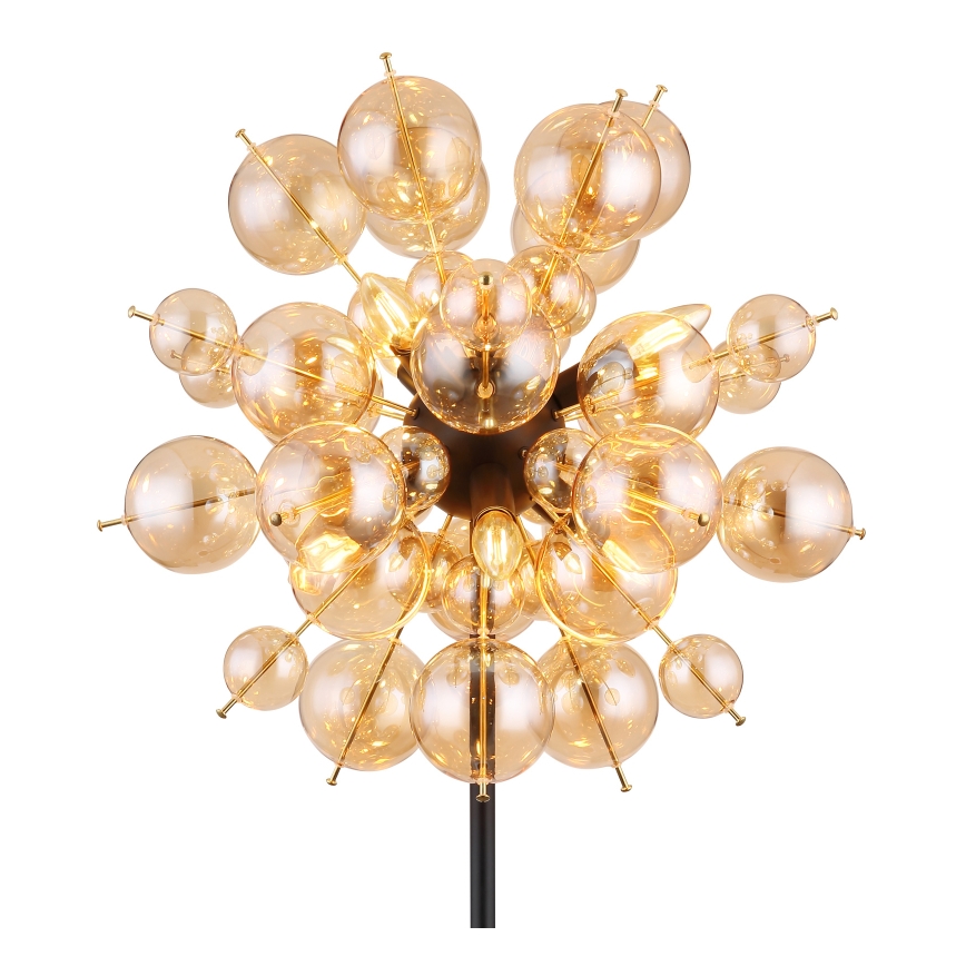Globo - підлогова лампа 6xE14/25W/230V золота