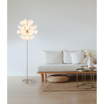 Globo - Торшер 6xE14/25W/230V белый