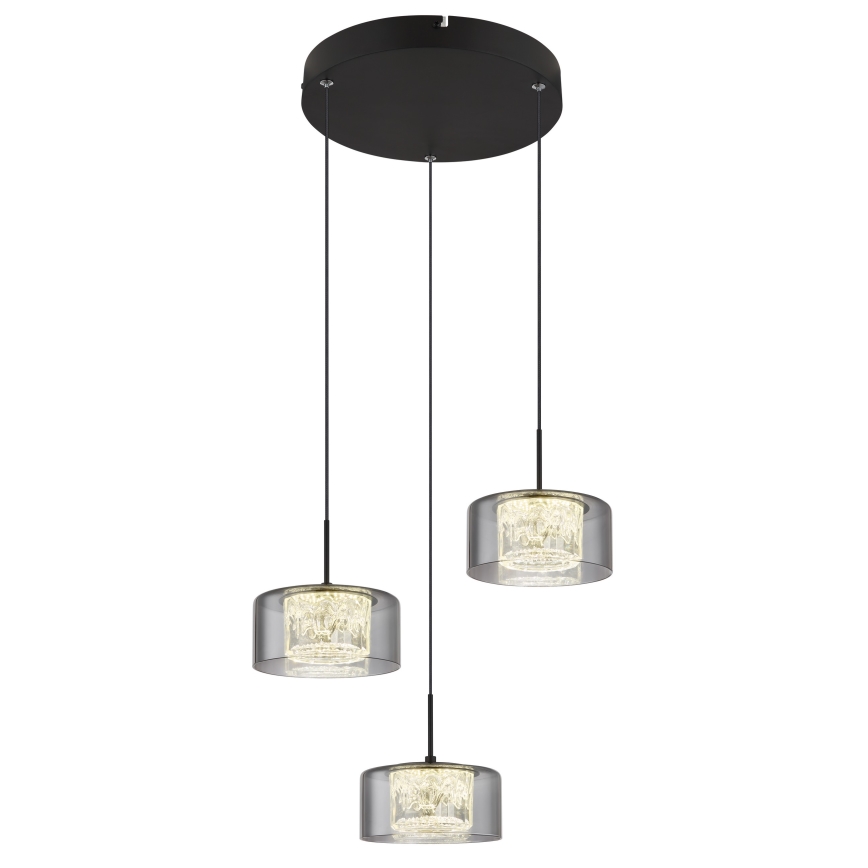 Globo - Світлодіодна підвісна люстра 3xLED/8W/230V