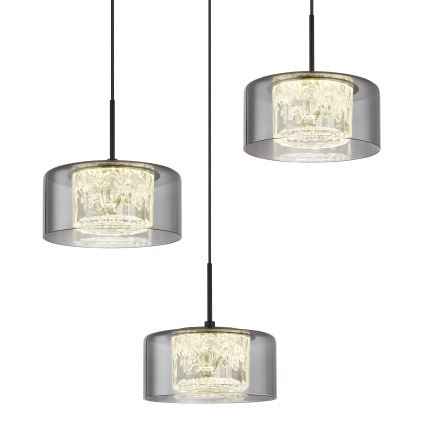 Globo - Світлодіодна підвісна люстра 3xLED/8W/230V