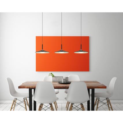 Globo - LED люстра на тросе LED/24W/230V 4000K чёрная