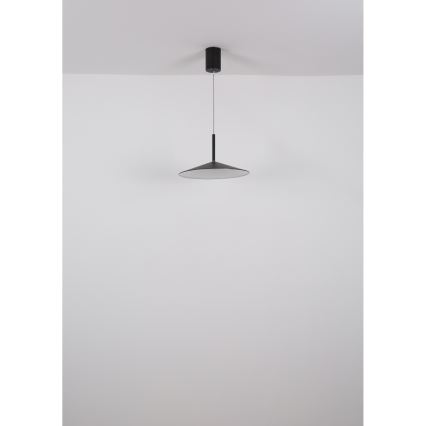 Globo - LED-люстра на тросі LED/18W/230V 4000K чорна