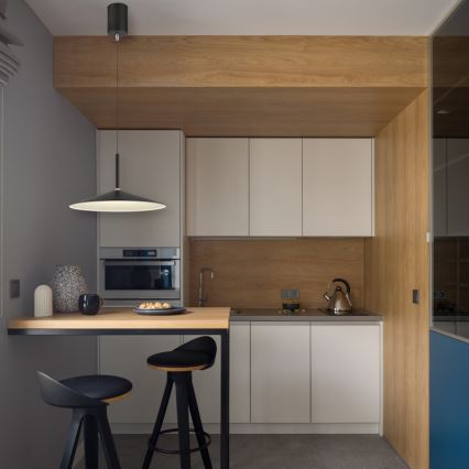 Globo - подвесная светодиодная люстра на тросе LED/18W/230V 4000K черная