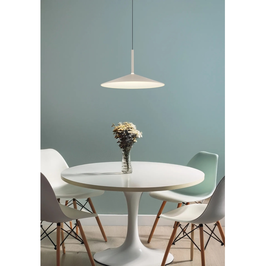 Globo - LED-люстра на тросі LED/18W/230V 4000K бежева