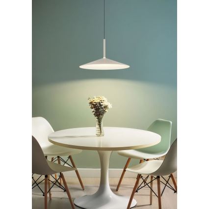 Globo - LED-люстра на тросі LED/18W/230V 4000K бежева