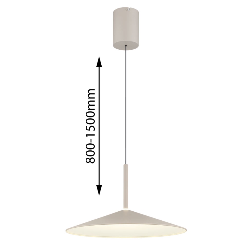 Globo - LED люстра на тросе LED/18W/230V 4000K бежевая
