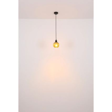 Globo - Подвесная люстра 1xE27/25W/230V диаметр 15 см медный