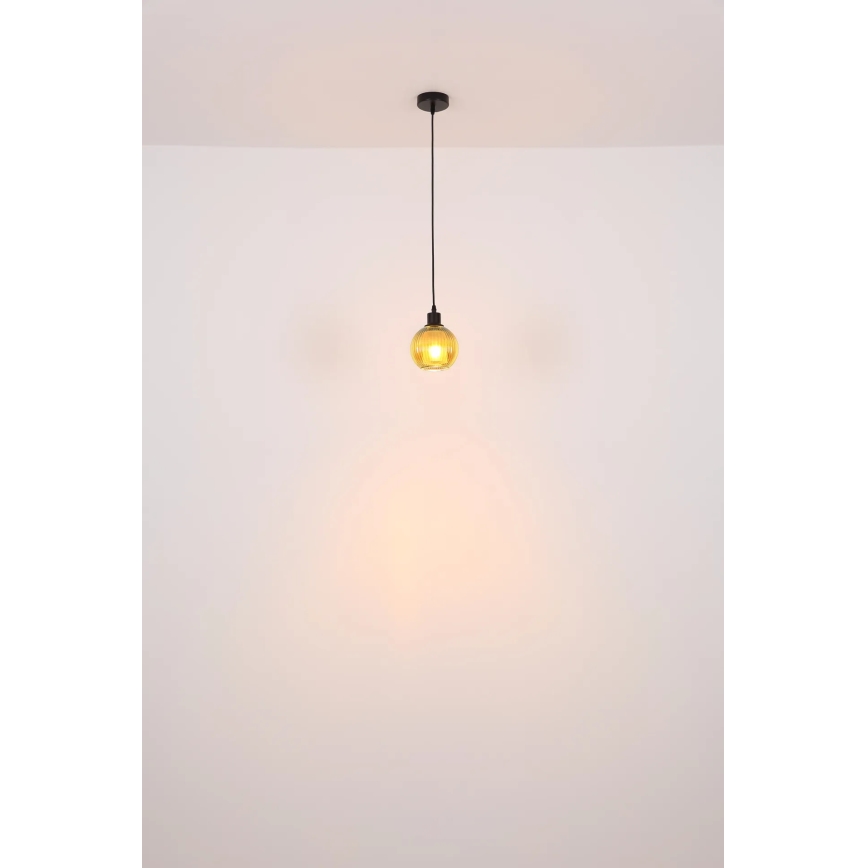 Globo - Подвесная люстра 1xE27/25W/230V диаметр 15 см медный