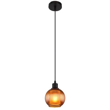 Globo - Подвесная люстра 1xE27/25W/230V диаметр 15 см медный