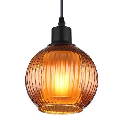 Globo - Подвесная люстра 1xE27/25W/230V диаметр 15 см медный
