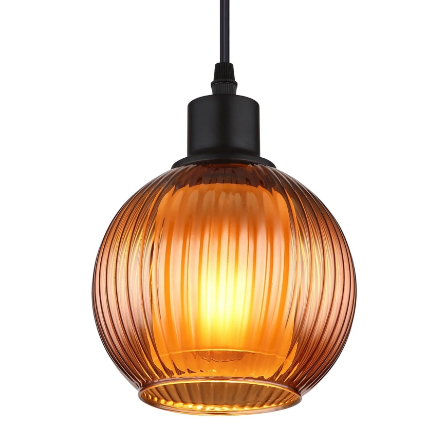 Globo - Подвесная люстра 1xE27/25W/230V диаметр 15 см медный