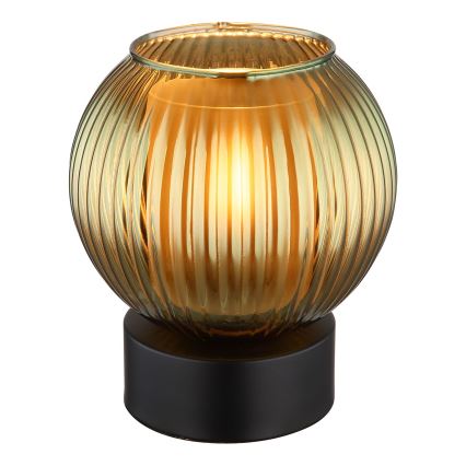 Globo - Настільна лампа 1xE27/25W/230V діаметр 15 см зелений