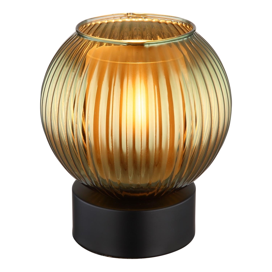 Globo - Настільна лампа 1xE27/25W/230V діаметр 15 см зелений