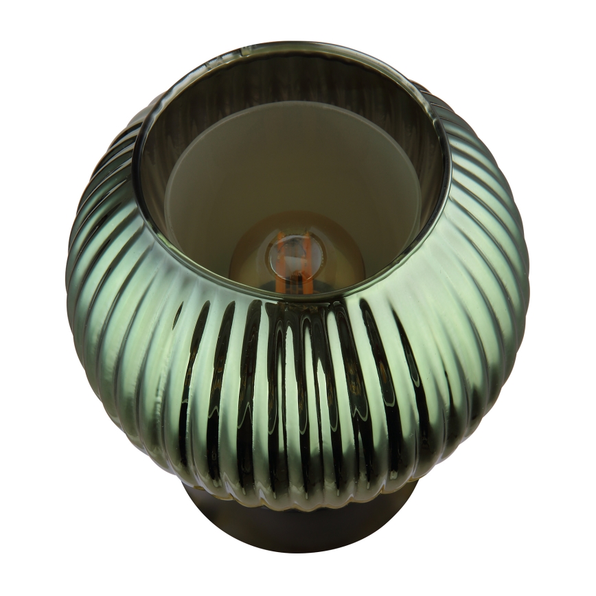 Globo - Настільна лампа 1xE27/25W/230V діаметр 15 см зелений