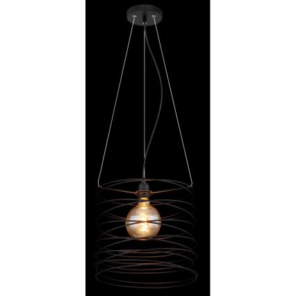 Globo 15640H - Люстра на тросе TILLY 1xE27/60W/230V черная