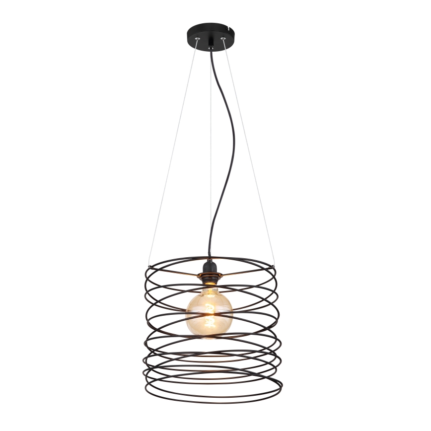 Globo 15640H - Люстра на тросе TILLY 1xE27/60W/230V черная