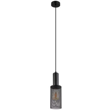 Globo - Подвесная люстра 1xE27/60W/230V черный