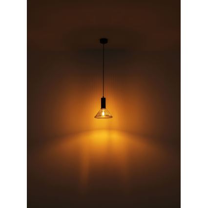 Globo - Підвісна люстра 1xE27/60W/230V чорний