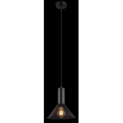 Globo - Підвісна люстра 1xE27/60W/230V чорний