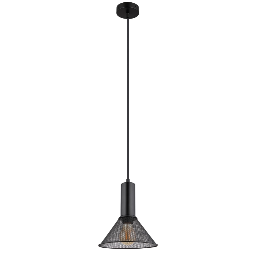 Globo - Підвісна люстра 1xE27/60W/230V чорний