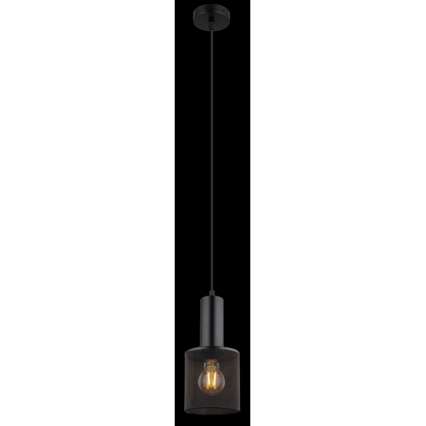 Globo - Підвісна люстра 1xE27/60W/230V чорний