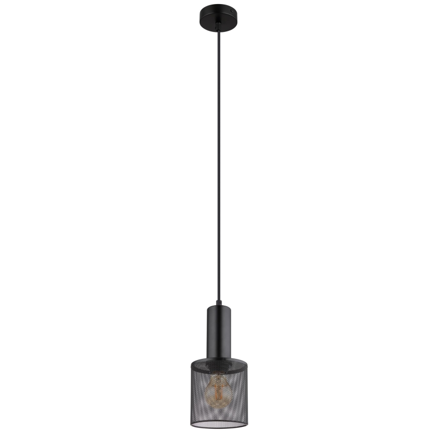 Globo - Підвісна люстра 1xE27/60W/230V чорний