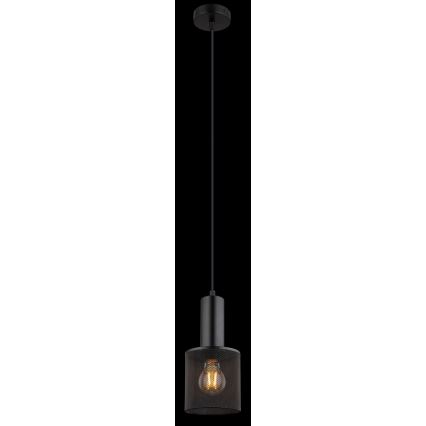 Globo - Подвесная люстра 1xE27/60W/230V черный