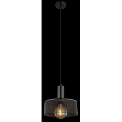 Globo - Подвесная люстра 1xE27/60W/230V черный