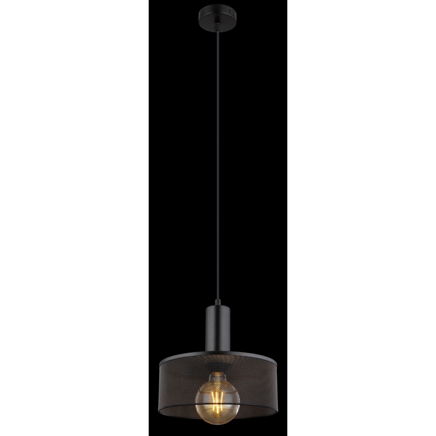 Globo - Подвесная люстра 1xE27/60W/230V черный