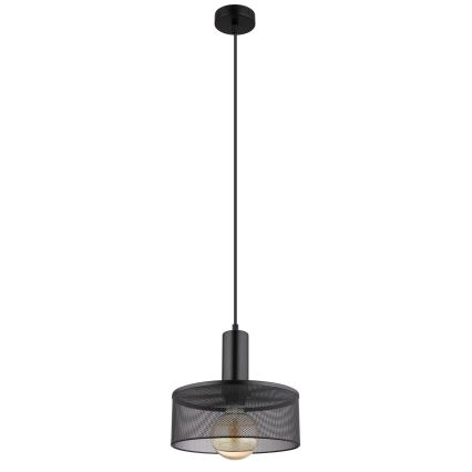 Globo - Подвесная люстра 1xE27/60W/230V черный