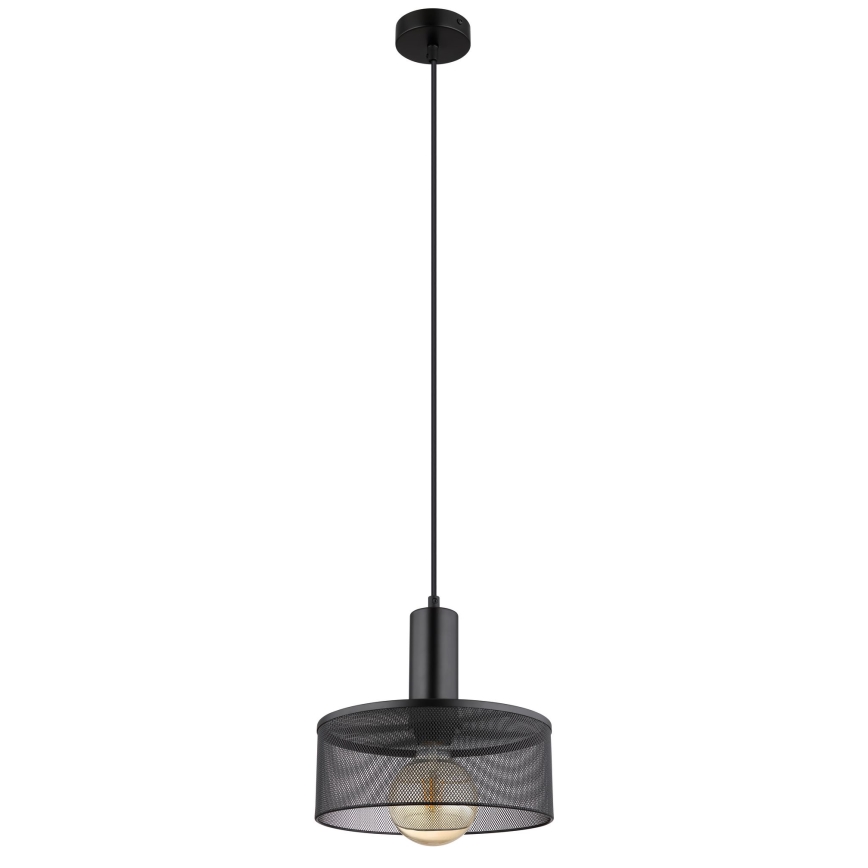 Globo - Подвесная люстра 1xE27/60W/230V черный