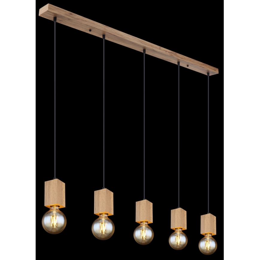 Globo 15655-5H - Підвісна люстра ERNA 5xE27/60W/230V